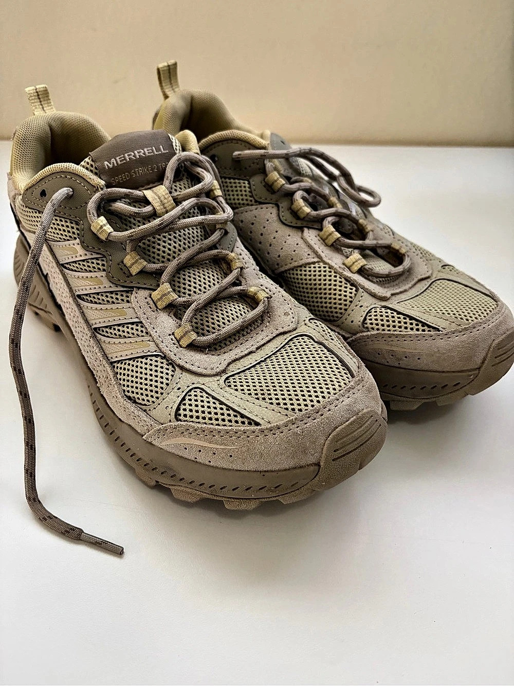Merrell Speed Strike 2 Hiking Shoe Women's US 8.5 Tan